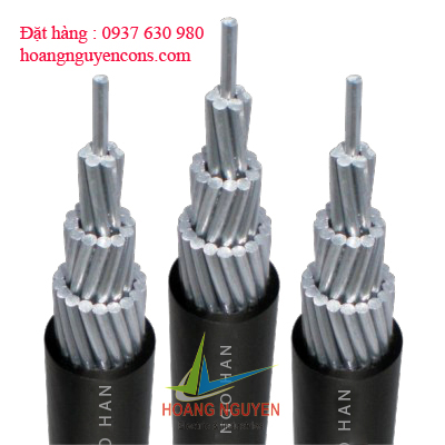 Dây điện lực ruột nhôm lõi thép cách điện PVC (AsV-0.6/1kV)